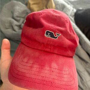 Red Baseball Cap Vineyard Vines